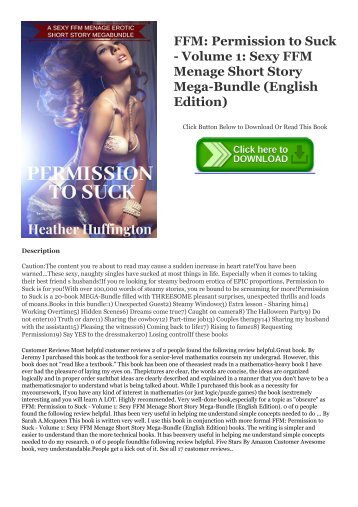 erotic ffm story Erotic ffm story